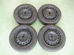 1ダイハツ純正(DAIHATSU)  LA350Sミライース純正スチール  + YOKOHAMA(ヨコハマ) S306