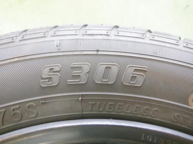 1ダイハツ純正(DAIHATSU)  LA350Sミライース純正スチール  + YOKOHAMA(ヨコハマ) S306