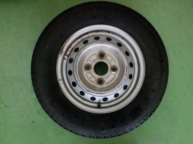 1スズキ純正(SUZUKI)  DA16T キャリイトラック純正スチール  + YOKOHAMA(ヨコハマ) SUPER VAN 356
