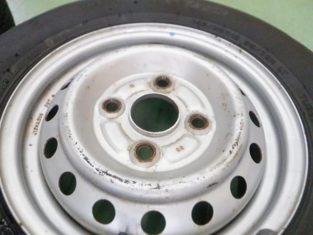1スズキ純正(SUZUKI)  DA16T キャリイトラック純正スチール  + YOKOHAMA(ヨコハマ) SUPER VAN 356