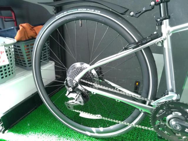 CANNONDALE QUICK3 クロスバイク 2×9S SHIMANO CUES シルバー サイズ:SM 適正身長:155-170cm