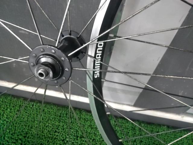 SHIMANO RS010/622x15c 700cホイール前後セット