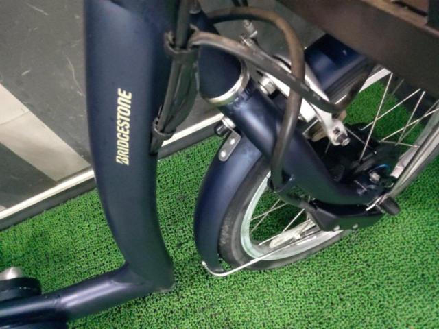 BRIDGESTONE FRONTIA ラクットワゴン 20/16インチ 3段変速 電動アシスト三輪自転車 ネイビー