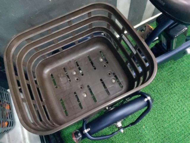 BRIDGESTONE FRONTIA ラクットワゴン 20/16インチ 3段変速 電動アシスト三輪自転車 ネイビー