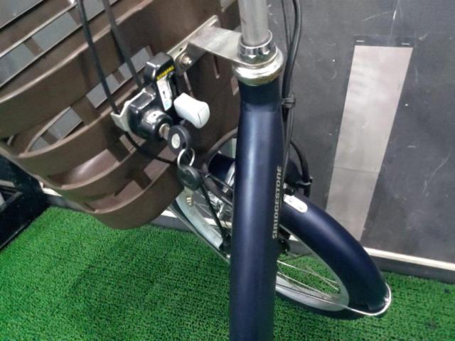 BRIDGESTONE FRONTIA ラクットワゴン 20/16インチ 3段変速 電動アシスト三輪自転車 ネイビー