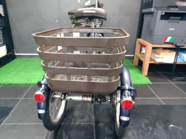 BRIDGESTONE FRONTIA ラクットワゴン 20/16インチ 3段変速 電動アシスト三輪自転車 ネイビー