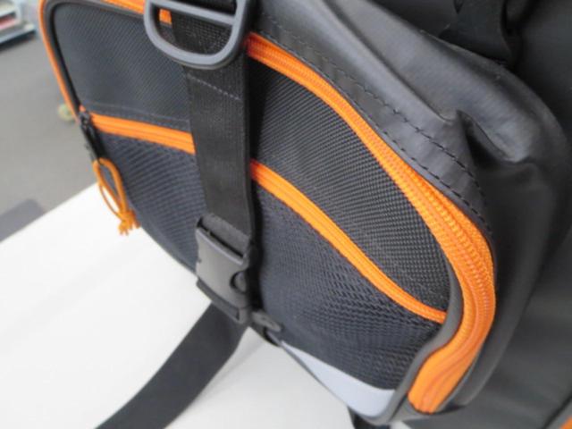 TANAX MFK254 キャンピングシシートバッグ2 ブラック/オレンジ 