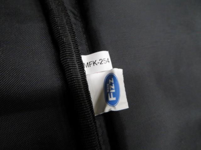 TANAX MFK254 キャンピングシシートバッグ2 ブラック/オレンジ 