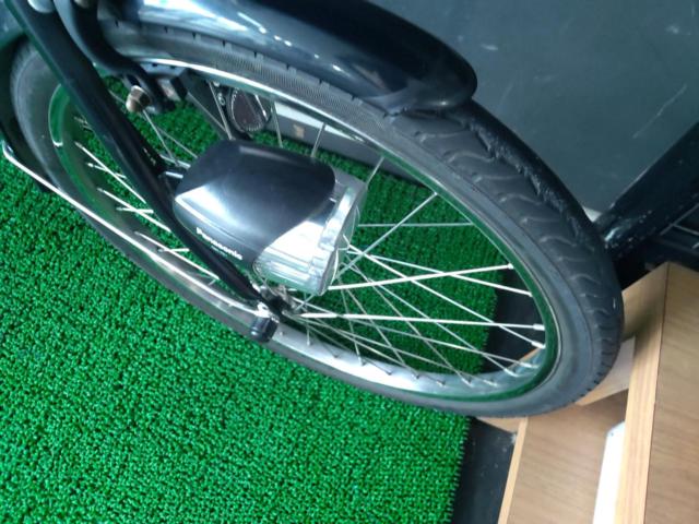 Panasonic BE-ENMM033B Gyutto mini 2011年 20インチ内装3段電動アシスト子乗せ自転車 ブラック ※スイッチ破損・バッテリー/充電器欠品・タイヤ前後ヒビ割れなど
