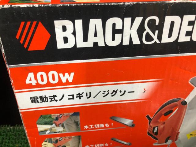 BLACK+DECKER ブラック&デッカー 100V 電動ノコギリジグソー KS900G