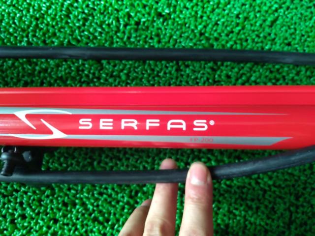 SERFAS FP-200 フロアポンプ レッド