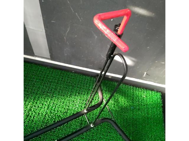 メーカー不明 スチールパイプ/縦置きスタンド ブラック