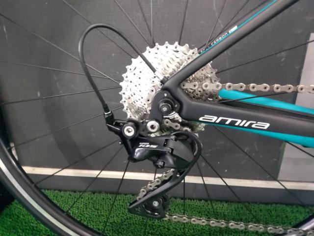 SPECIALIZED Amira SL4 Elite 2016年モデル 105 5800mix 700c 2×11S カーボンロードバイク 44cm ブラック