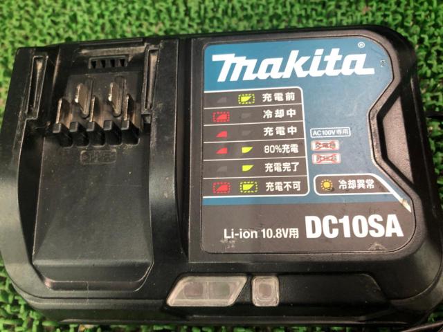 makita マキタ 急速充電器 DC10SA 10.8Vスライド用
