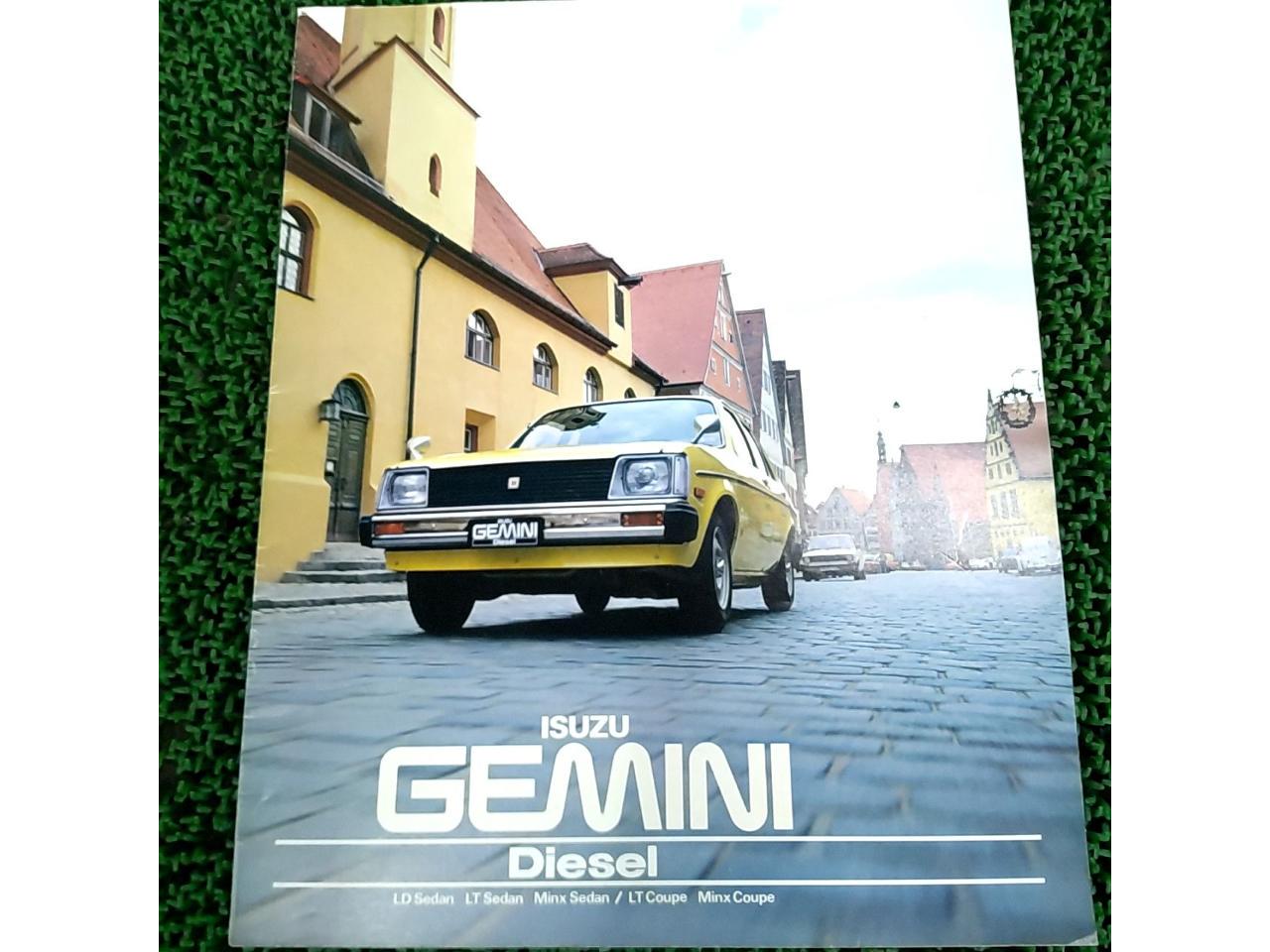 ISUZU
Gemini
Catalogs