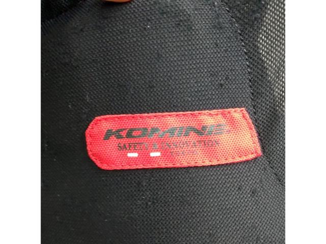 サイズ:M【KOMINE】ボディプロテクションライナーベスト