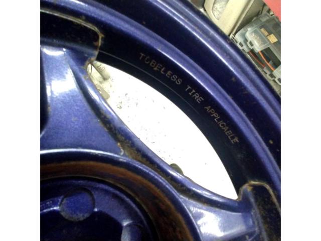 SUZUKI
Original rear wheel
Sepia ZZ (CA 1 HC)