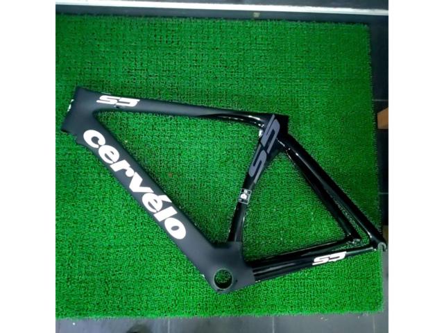 CERVELO S5 2016年モデル カーボンロードバイクフレームセット 54cm ブラック ※小物欠品多数のためわけあり