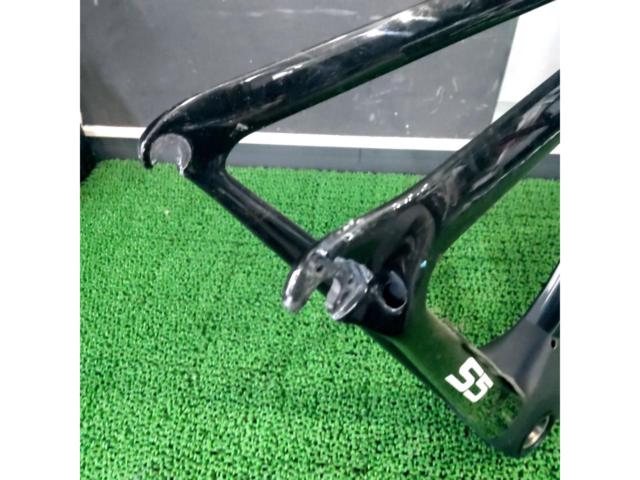 CERVELO S5 2016年モデル カーボンロードバイクフレーム 51cm ブラック※フォーク・シートポスト・各部小物欠品 トップチューブなど塗装欠け多数