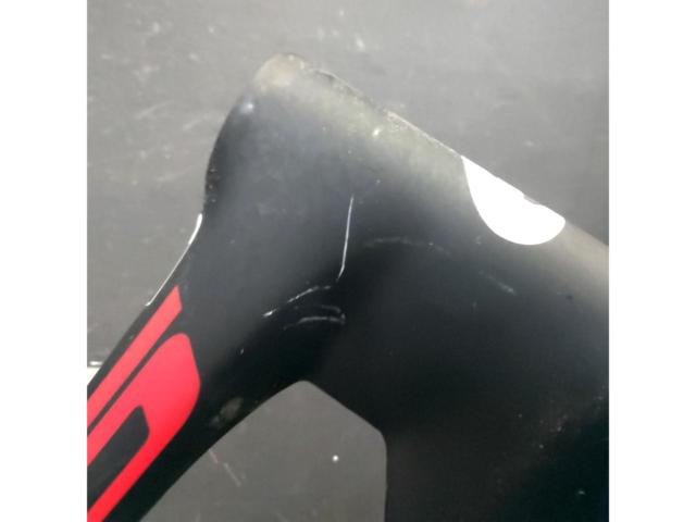 CERVELO S5 2013年モデル カーボンロードバイクフレーム 51cm ブラック/シルバー2 ※フォーク・各小物類欠品/ヘッドベアリング受け部破損