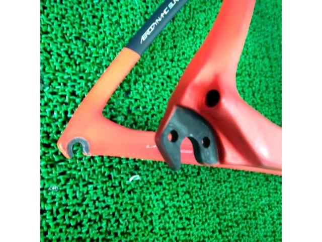 LAPIERRE AIRCODE 300 2015年モデル カーボンフレーム レッド 49cm ※フォーク無し、シートポスト/クランプ・ BB下小物・RDハンガーなど欠品