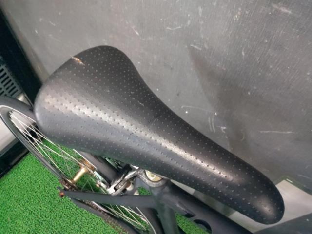 LEADER 721TR 年式不明 700c シングルギア ピストバイク マットブラック サイズ:S 適正身長:164-174cm ※各部日焼け・キズ・サビあり 要タイヤチューブ・チェーンなど交換