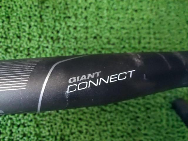 Φ31.8/420mm GIANT CONNECT アルミドロップハンドル ブラック