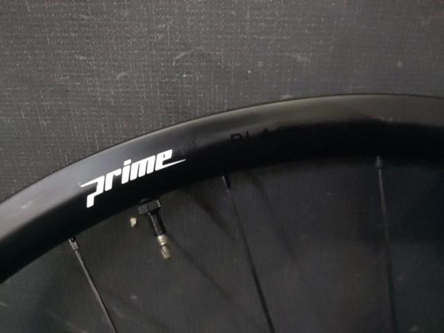 PRIME BlackEdition 28 DISC 700c SHIMANO 11S ディスクブレーキ チューブレスレディ カーボンホイール前後セット