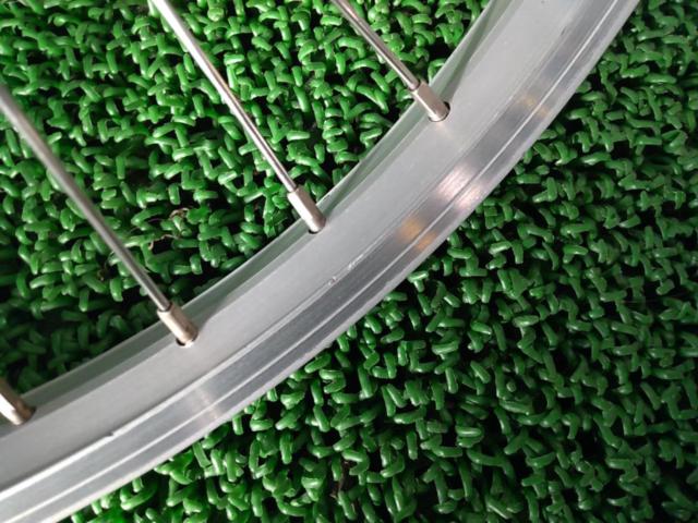 ALEXRIMS 20インチ(406) クリンチャー フロントホイール シルバー