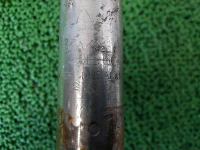 Φ25.4/60mm SR SOUL 1インチ用アルミスレッドステム シルバー