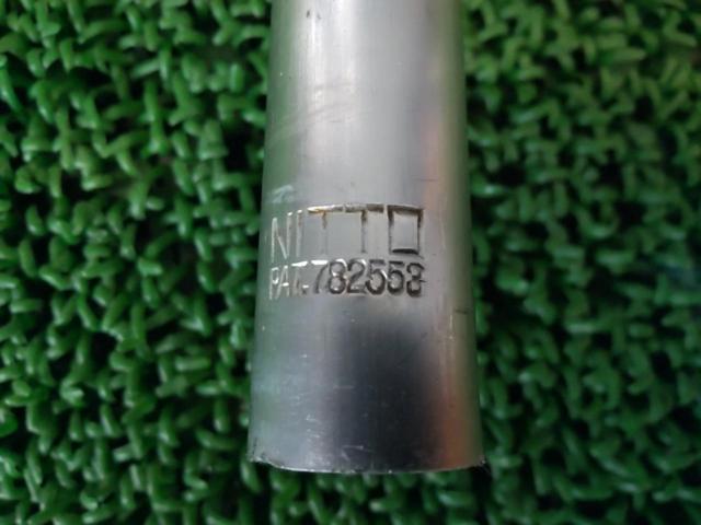 ※エンドカットありΦ25.4/500mm NITTO PAT.782553 オールランダーバー シルバー