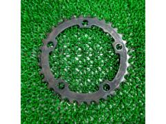 34T/段数不明/PCD110 メーカー不明 チェーンリング ブラック