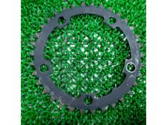 34T/段数不明/PCD110 メーカー不明 チェーンリング ブラック