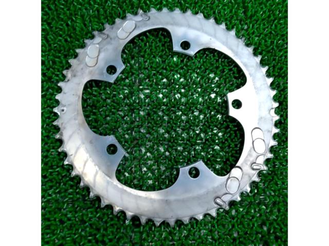 52T/10S/PCD130 SHIMANO Tiagra FC-4600用チェーンリング シルバー