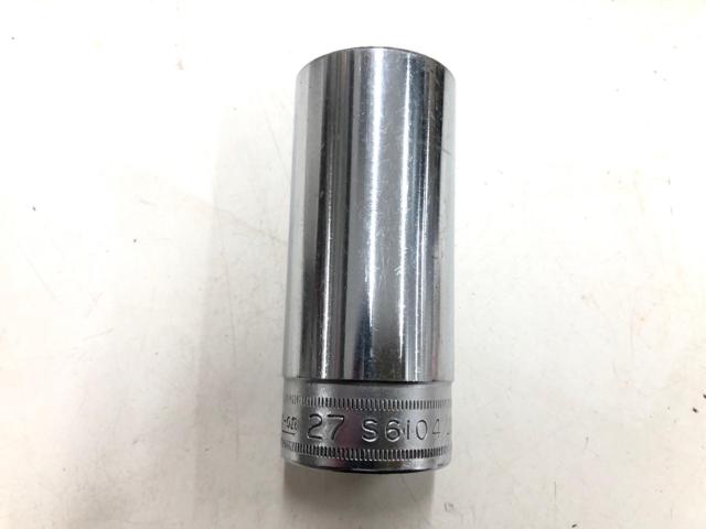 Snap-On スナップオン S6104 ミリサイズインジェクターソケット 27mm