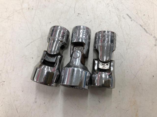 Snap-On スナップオン 1/4  ユニバーサルソケット TMUSM10A/12A/13A