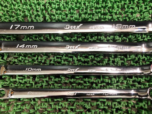 ディーン DEEN オフセットメガネレンチ DNMシリーズ 8、10、14、17mm