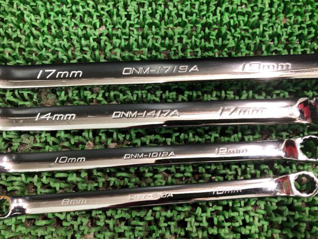 ディーン DEEN オフセットメガネレンチ DNMシリーズ 8、10、14、17mm