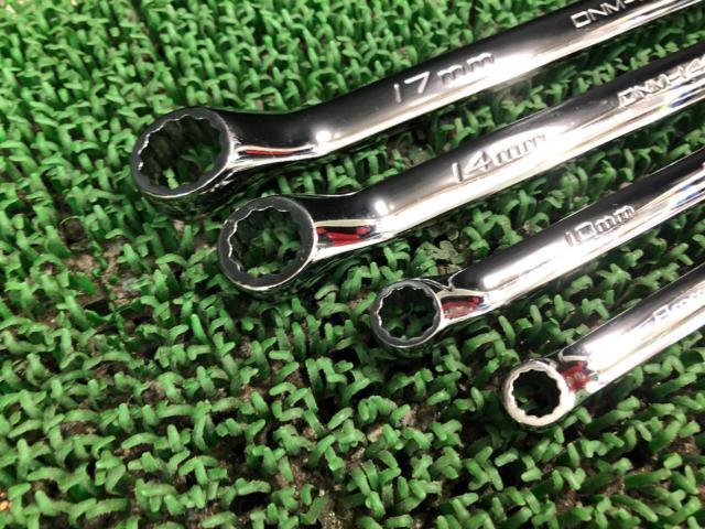 ディーン DEEN オフセットメガネレンチ DNMシリーズ 8、10、14、17mm
