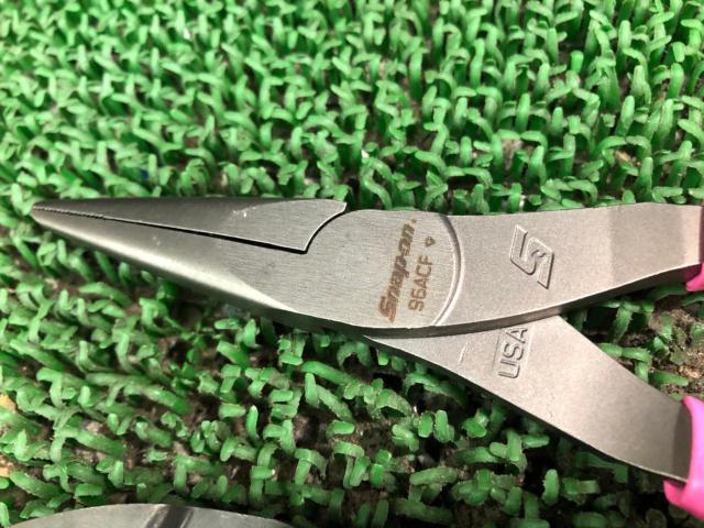 Snap-on スナップオン プライヤーセット 3本組 PL306ACFP ピンク 限定色 プライヤー ラジオペンチ ニッパ