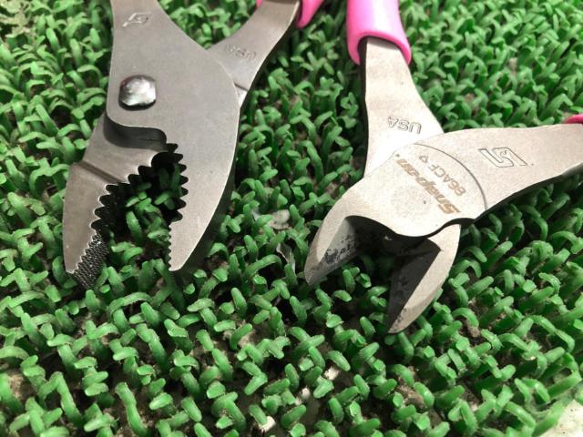 Snap-on スナップオン プライヤーセット 3本組 PL306ACFP ピンク 限定色 プライヤー ラジオペンチ ニッパ