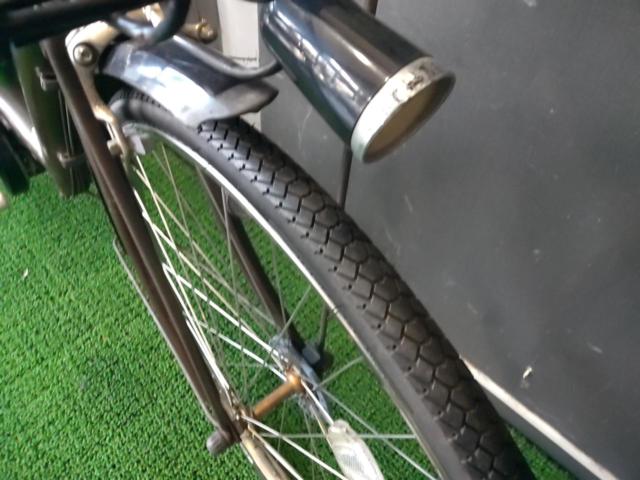 【わけあり現状販売】BRIDGESTONE BA6L81 ボーテアシスタDX 2011年モデル 26インチ 内装3段変速 電動アシスト自転車 ブラウン ※バッテリー欠品/サドル破れ/ホイール振れ大