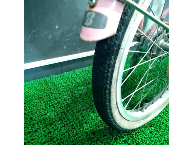 【わけあり現状販売】BRIDGESTONE ハッチ18 18インチ シングルギア キッズサイクル ピンク ※錆多数・前後タイヤ劣化・駆動周り錆などのためわけあり