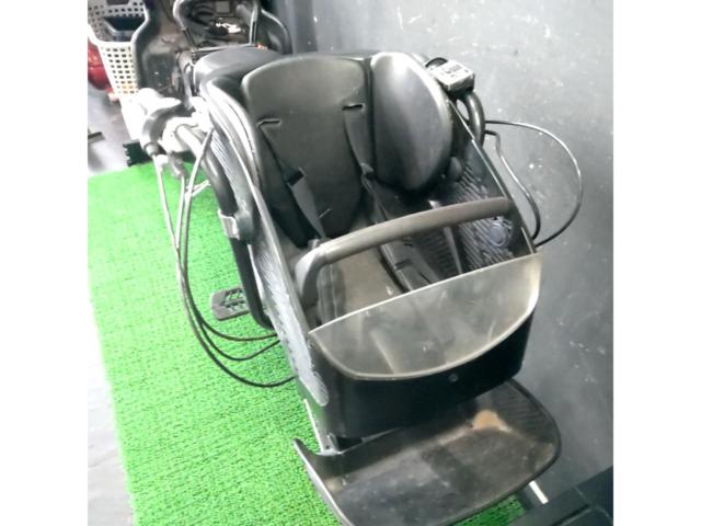 BRIDGESTONE アンジェリーノプティット e 20インチ 内装3段変速 電動アシスト子乗せ自転車 マットブラック ※バッテリー/充電器欠品・前輪リム摩耗・前輪スポーク折れ・スイッチ破損ありなど