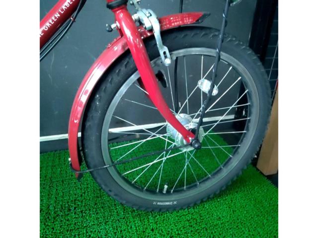BRIDGESTONE VEG03T VEGAS 点灯虫モデル 20インチ 内装3段  スチールシティサイクル レッド