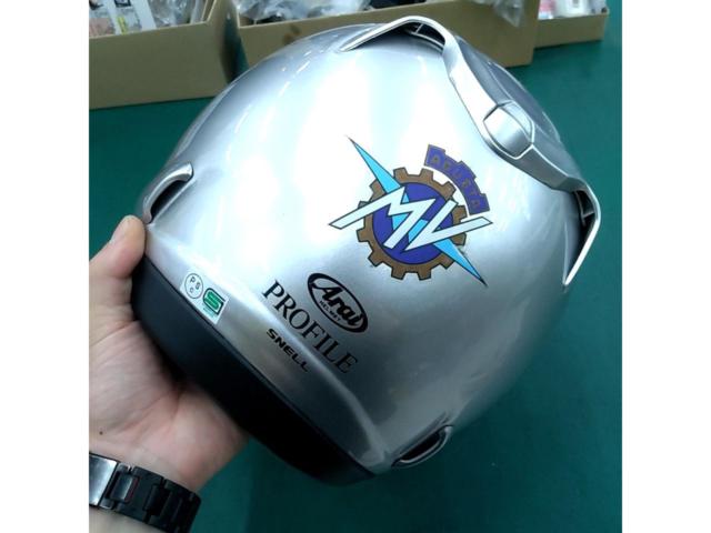 【サイズ:M(57-58cm)】Arai PROFILE シルバー