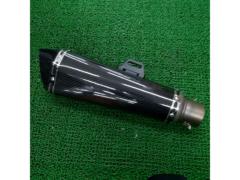 メーカー不明 テーパーカーボンサイレンサー 汎用 差込径Φ60.5mm