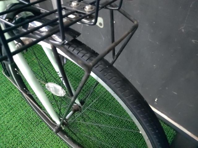 【わけあり現状販売】BRIDGESTONE SCHLEIN SHL67 26×1-3/8インチ外装7段変速ジュニアサイクル ミストグリーン ※ベル欠品/変速出来ますがシフター動き渋いです※