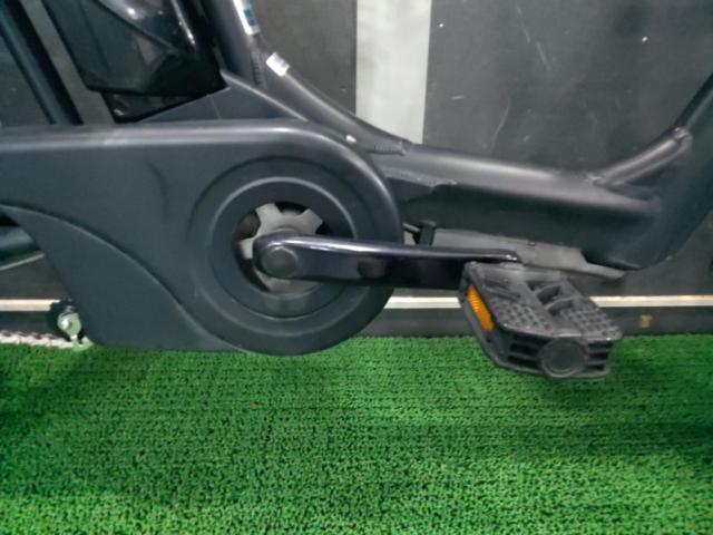 ワケアリ Panasonic Gyutto ANNIS 2013年 20インチ 子供乗せ電動アシスト付自転車 ブラック※サドル破れ/前タイヤ磨耗・劣化大/ハンドル歪み