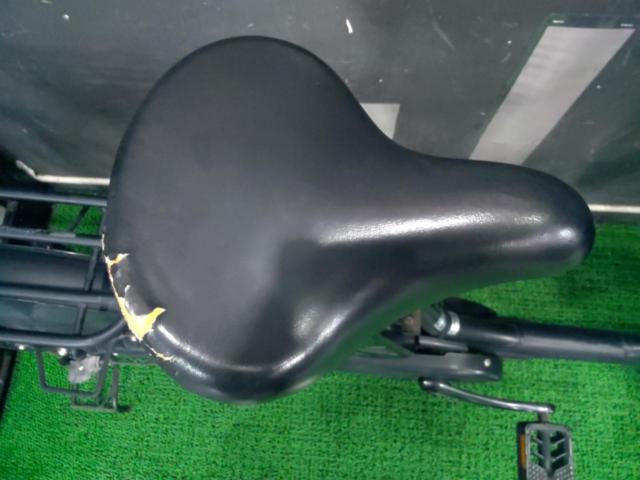 ワケアリ Panasonic Gyutto ANNIS 2013年 20インチ 子供乗せ電動アシスト付自転車 ブラック※サドル破れ/前タイヤ磨耗・劣化大/ハンドル歪み